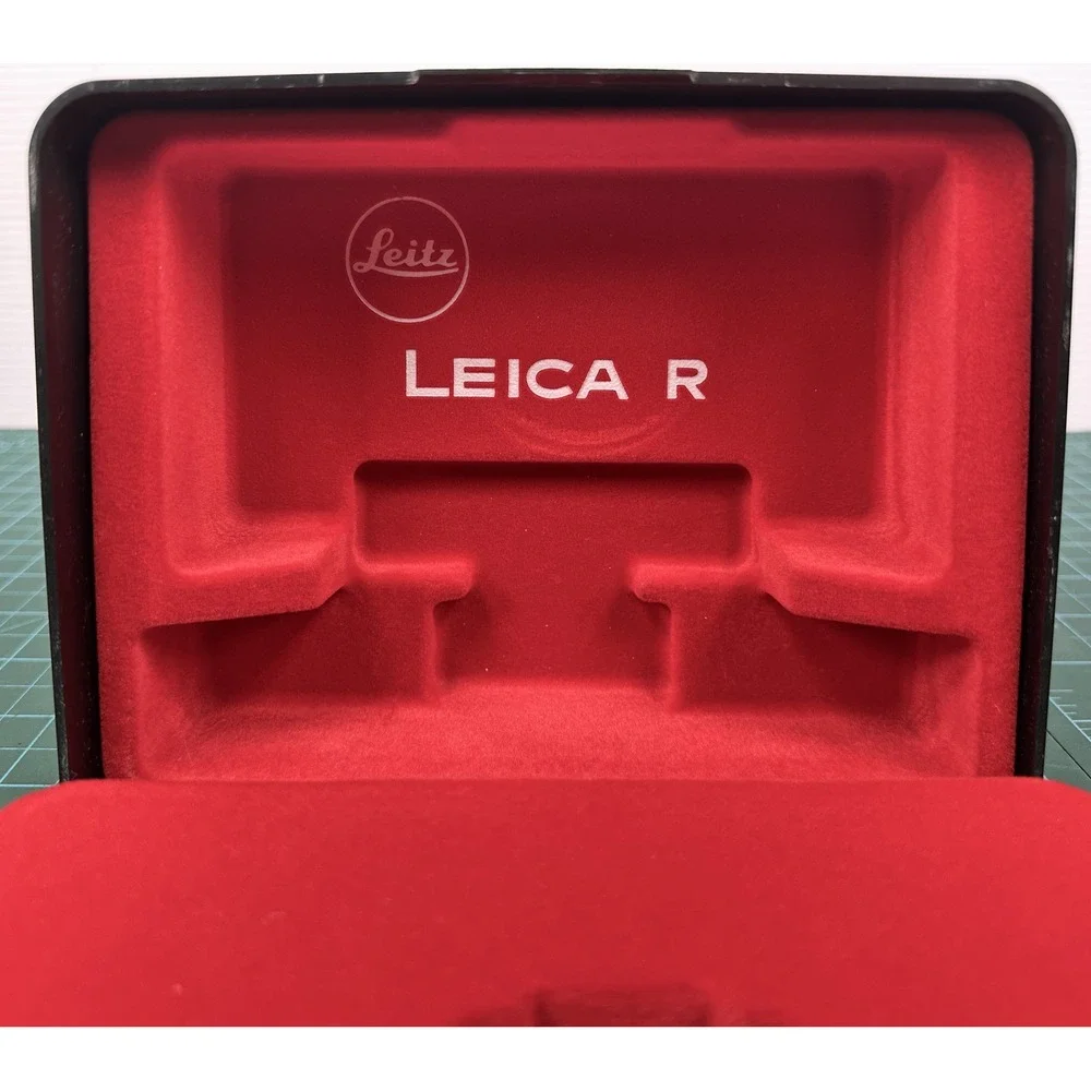 Vintage Leitz Leica R Series Presentation Case Hard Shell Clamshell Box OEM